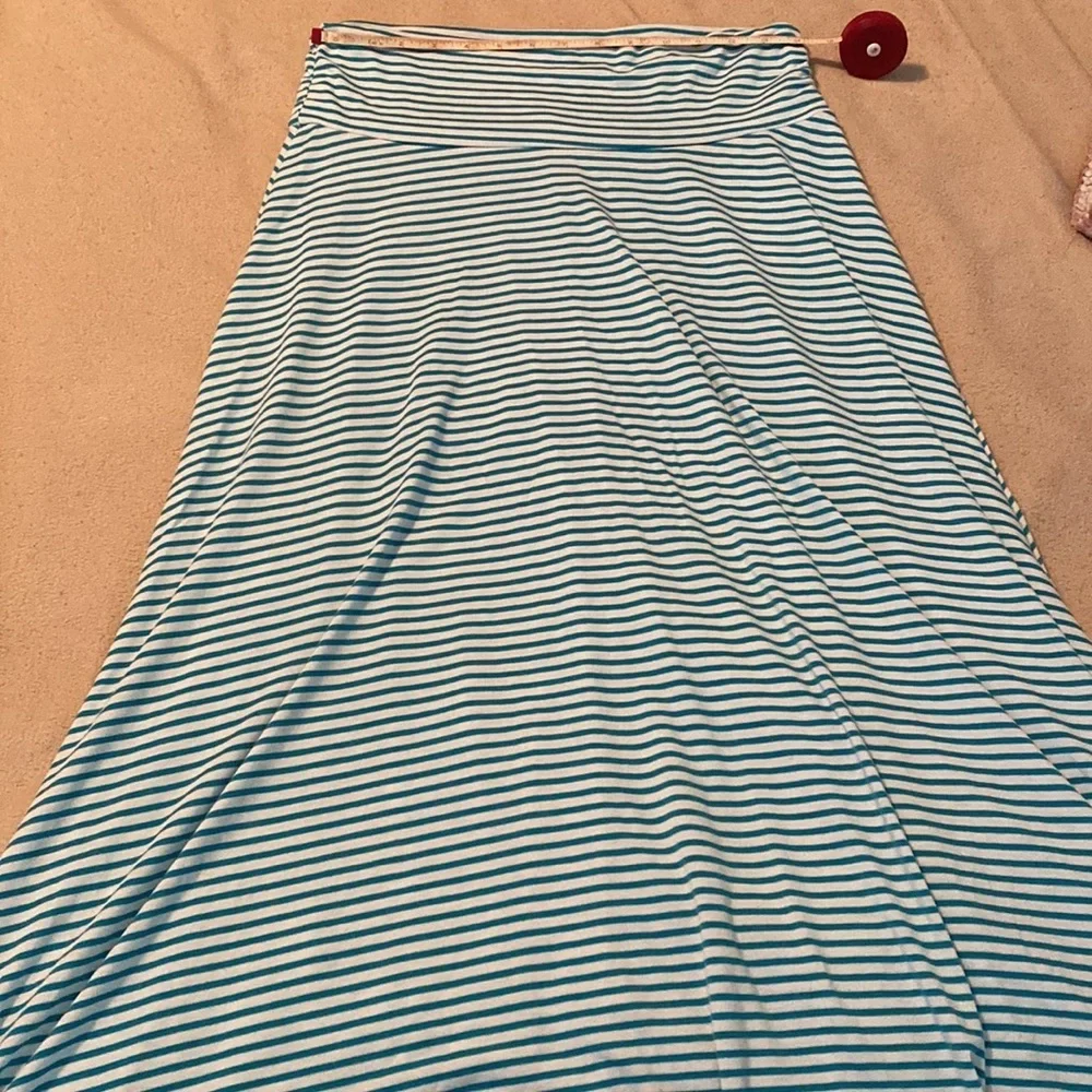 2 striped ankle length skirts!